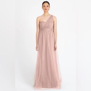 Jenny Yoo Annabelle convertible strapless long bridesmaid dress